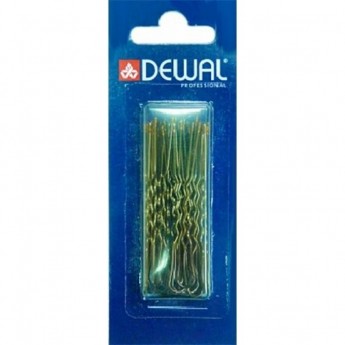 Шпильки 60 мм волна, коричневые (24 шт.) DEWAL SLT60V-3/24 Шпильки 60 мм волна, коричневые (24 шт.) DEWAL SLT60V-3/24