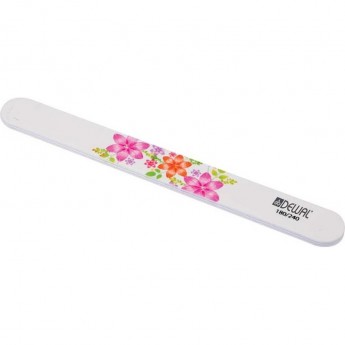 Пилка серии "Design Edition" для ногтей, прямая, 180/240, 18 см DEWAL 9102862 Пилка серии "Design Edition" для ногтей, прямая, 180/240, 18 см DEWAL 9102862